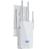 WiFi Extender Internet Booster, Long Range Repeater Wireless Routers Amplifier, Mesh Wi-Fi 80% Faster, Broader Than Ever, Support More Network Devices at Home, 1 Tap Setup