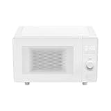 OISNGWNG Countertop Microwave Oven with Compact Size, Position-Memory Turntable, Sound on/Off Button, Custom Cooking Mode, 20L,700W, White