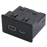 13525889 AUX USB Port Assembly Compatible for Chevy Silverado Sierra 1500 2500HD 3500HD 2019-2023
