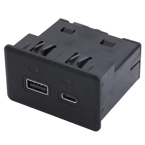 Auxiliary Input USB Port Assembly AUX USB Interface fit for Silverado,GMC Sierra 1500 2500HD 3500HD 2019-2023,for Cadillac Escalade 2021-2023 Replaces 13525889