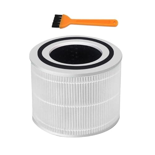 High-Efficiency HEPA Activated Filter, Compatible For Levoit, Replacement Parts Fit Core 300 Air Purifier, PM Filtration Accessories(BET300 with clamp)