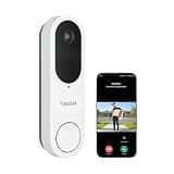 REOLINK Battery Video Doorbell 2K Wireless Camera White Version Outdoor