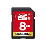 GIGASTONE 8GB SD Card UHS-I U1 Class 10 SDHC Memory Card Full HD Video Kodak Olympus Digital Camera, with 1 mini case