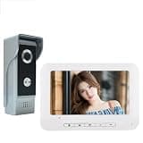 ONMYJFD Video Doorbell Door Phone Kit Aluminum Alloy Camera Intercom Interphone System for Villa
