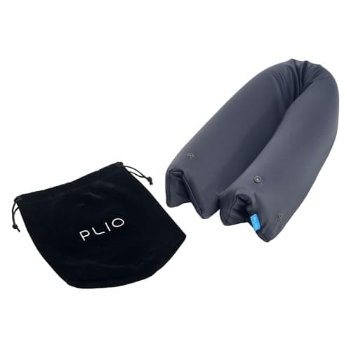 Plio Travel Pillow – Foldable Modular Travel Pillow with Memory Foam, Compact & Adjustable for Various Sleeping Positions