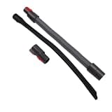 Aolidsive Vacuum Crevice Tool for 32mm 35mm Hose Flexible Cleaning Attachment Set for Tight Spaces Corners Furniture Vents