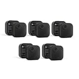 Blink Outdoor 4 (newest model) + Battery Extension Pack — Four-year battery wireless smart security camera, two-way audio, HD live view, enhanced motion detection — 5 camera system