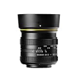 DSLR Camera Lens, 21mm F1.8 APS-C Lens Manual Focus,Compatible for Fujifilm FX M4/3 Mount Canon EOS-M Sony E Fuji X A6000 XT5 M5(EOS-M)