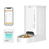 PETKIT Automatic Cat Feeder, 2.4G WiFi Automatic Dog Feeder, App Control Pet Food Dispenser with Triple Fresh-Lock System, Up to 10 Meals Per Day, Schedule Feeding, Food Shortage Alert, 3L Capacity