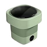 Portable Washing Machine, Foldable Mini Washing Machine Portable Socks Underwear Panties Big Capacity Models With Spinning,for Apartments,RV,Camping