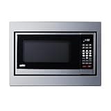 Summit 24" Built-in Microwave with Trim Kit, Stainless Steel - SMBI24