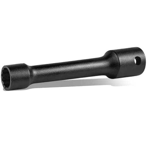 Premium SUN216ZB Socket 1/2" Drive 12-Point for Critical Tasks Like Cylinder Head Bolt Removal, Overhead Camshaft Service, and Driveline Operations, Designed for 1/2" Head Bolts.