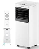 16000 BTU Portable Air Conditioners for Large Room up to 750 Sq. Ft., 5-in-1 Smart AC with WiFi App, Remote Control, Fast Cooling, Dehumidifier, Fan, Sleep Mode, 24H Timer & Window Kit