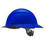 LIFT SAFETY Dax Carbon Fiber Cap Brim Safety Helmet | 6 Point Suspension For Comfort & Impact Protection | Blue