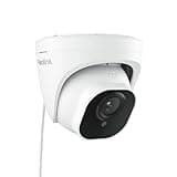 REOLINK Wired Security Camera Outdoor, IP PoE Dome Surveillance Camera, Smart Human/Vehicle Detection, Work with Smart Home, 100ft 5MP HD IR Night Vision, Up to 512GB microSD Card, RLC-520A