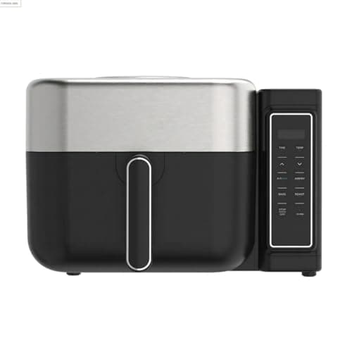 6.3 Quart AirMax Air Fryer Oven With Four Presets And Compact Two-Tier Design, 450F Maximum Temperature, No Preheat Needed - Uses Little To No Oil For Up To 80% Fewer Calories From Fat​