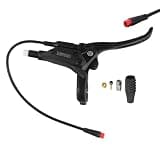 Drhomeam Left & Right Electronic Brake Lever Set for Most Electric Bicycle, GT03 Oil Power-Off Function Ebike Handle, Brake Grips for Electric Bike, Ebike Accessories Cut Off Power (Right)