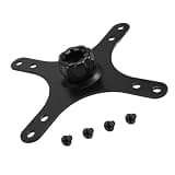 PQSIBBG Articulating Ball Head Monitor Mount 360 Degree Rotate Multiple Angles for Flexible Viewing Positions Ball Head Mount