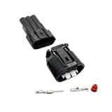 1 Set 3 Pin 90980-11349 6189-0442 Female For Automotive Connectors(MULTI)