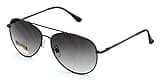 V.W.E. Aviator Progressive No Line Reading Glasses Tri-Focal Reader Outdoor Sunglasses (Gunmetal, 2.50)