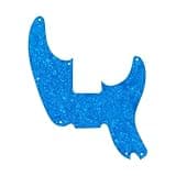 Precision Bass Pickguard Plate, Compatible for Fender(4Ply Blue Pearl)