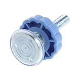 BESTonZON Pressure Mounted Gate Spindle Rods Adjustable Hardware for Boy Girl Safety Gates Easy Installation for Stairs Windows Fences Durable Blue Screws Tension Bolts