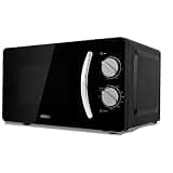 OISNGWNG Microwave Oven, Piece Household Fully Automatic Mechanical Mini, Large Capacity 20L