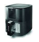 Lacor - 69515 - CrystalFry Oil-Free Fryer, Hot Air Fryer, Transsha Window, LED Panel, 8 Programmes, Non-Stick Coating, TotalCook Technology, Capacity: 7 L