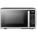 Countertop Microwave Oven 0.9 Cu. Ft., 900W, 3 Presets, & 10 Power Levels – Stainless Steel - The Built-in Child Safety Lock On The Handle Ensures The Door Doesn’t Open Accidentally