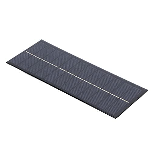 Fdit 2.5W 9V Solar Panel Solar Module Charging Board Polycrystalline Silicon High Photoelectric Conversion with for DIY Projects Home Lighting Scientific Projects