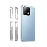 SHSJYA Integrated Metal Phone Dust Filter Compatible [2Pack]，with Xiaomi 13 / 13Pro / 13Ultra, Ultra-Thin Scratch and dust Resistant Phone Speakers Safety net, (Silver,for 13Pro)