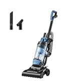 Lightweight Bagless Upright Vacuum Cleaner with Powerful Suction, Multi-Surface Cleaning, Dust Cup, Brush and Crevice Tool, Easy Empty, Upright Vacuum for Home Cleaning