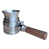 TBLOTYD 58Mm Pneumatic Coffee Machine, Portable Manual Espresso Maker, With Pressure Gauge, Wooden Handle, For Home, Camping, Travel, Induction Stove And Open Flame Heating Use