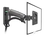 GOPCZTYZL F120/F150 Monitor Stand wall Mount Computer Screen can be Raised and Lowered Rotating Mechanical arm Stand(F150 Black)