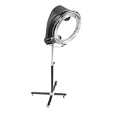 Salon Hood Dryer,Standing Hair Dryer with 360° Rotating Heat Ring,1000W Professional Hair Processor for Hair Coloring,Perming,Deep Treatment,Adjustable Height,Timer,Salon,Barber Shop