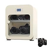 Camera Dry Cabinet, Electronic Dry Box with Touch Control & LED Display, Humidity Memory Auto Dehumidifie, 30L/40L Moisture Proof Storage for Photography Gear, Ultra Quiet