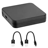 Klanata CarPlay Adapter Convert Wired to Wireless Stable Connection Plug and Play Wireless Adapter for CarPlay