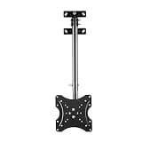 JDXQBLD Tv Mount,Sturdy Ceiling Tv Mount,Sturdy Adjustable Tilting Wall Ceiling Tv Bracket Fits Most 26-60" LCD Led Plasma Monitor Flat Panel Screen Display for Living Room Balcony
