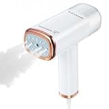 Portable Size Clothes Steamer Handheld - Foldable Steamer for Clothes Removes Fabrics Wrinkles with 1000W High Power, Fast Heat-Up, Makes Garment Soft & Smooth in Travel Home