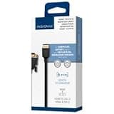 INSIGNIA HDMI to DVI-D Cable 6 ft, HDMI Male to DVI-D Male Video Cable, Compatible with HDTVs, Monitors, PCs & Projectors, Black