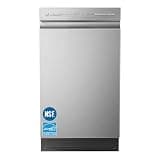 COMFEE' 18 Inch Built-in Dishwasher, Energy Star & NSF Certified Dish Washer with Stainless Steel Tub, 8 Place Settings, 6 Washing Cycles, Heated Dry & Adjustable Top Rack, 52dB Quiet Slim Dishwasher