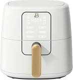 B - 6-Quart Digital Air Fryer, TurboCrisp Technology, 4 Presets, 170°F-400°F, Non-Stick, Dishwasher Safe, 1750 Watt (White Icing)