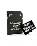 Vrythn 64GB Micro SDHC Card with SD Adapter, A1 Micro SD Card up to 90 MB/s for Android Smartphones and Tablets, UHS-I, Class 10, U1, Black