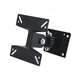Full Motion TV Wall Mount for 13-32 Inch Screens, Compact Steel Bracket with Tilt Swivel Extension, Fits Bedroom Office Kitchen (1 PC)