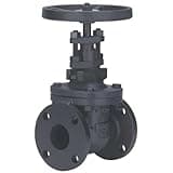 Milwaukee Valve Gate Valve, Valve Class Class 125, Cast Iron, Flange Connection Type, Pipe Size - Valves 3 in - 2882-M26 3