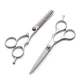 MVNOIRE Professional Hairdressing Scissors 5.5/6 Inch Hair Barber Cutting Thinning Styling Tool Shear