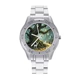 FekiLoot Watch for Men Big Face Stainless Steel Wrist Watch Personality