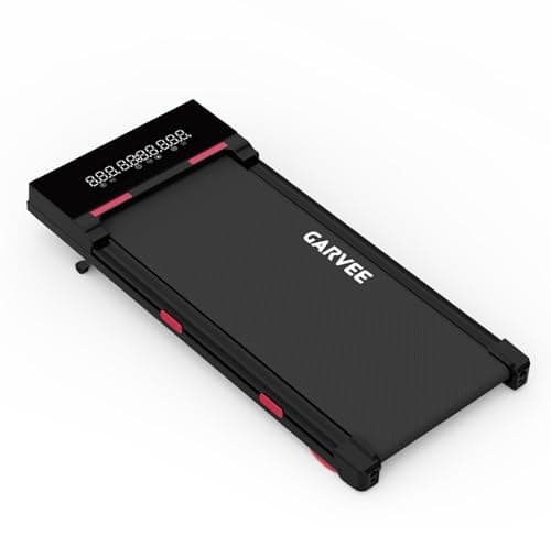 Garvee Walking Pad Treadmill with 15% Auto Incline, 15 Levels Portable Under Desk Treadmill for Home Office, Compact Electric Walking Machine for Small Spaces Apartment