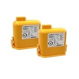 ZZDKAVHSU 4.0/5.0/6.0Ah Vacuum Cleaner Battery, Compatible with LG Cord Zero A9,for Cord Zero A9 Plus(2PCS 6000mAh)