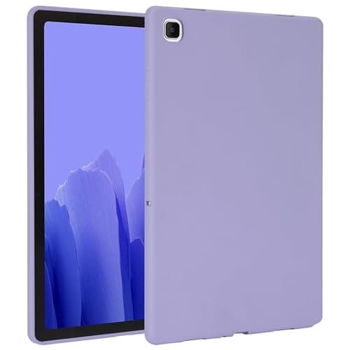 Tablet Case Compatible with Samsung Galaxy Tab A7 Lite 8.7" T220/T225 2021 Soft TPU Slim Shockproof Protective Case,Slim Fit Lightweight Smart Cover(Purple)